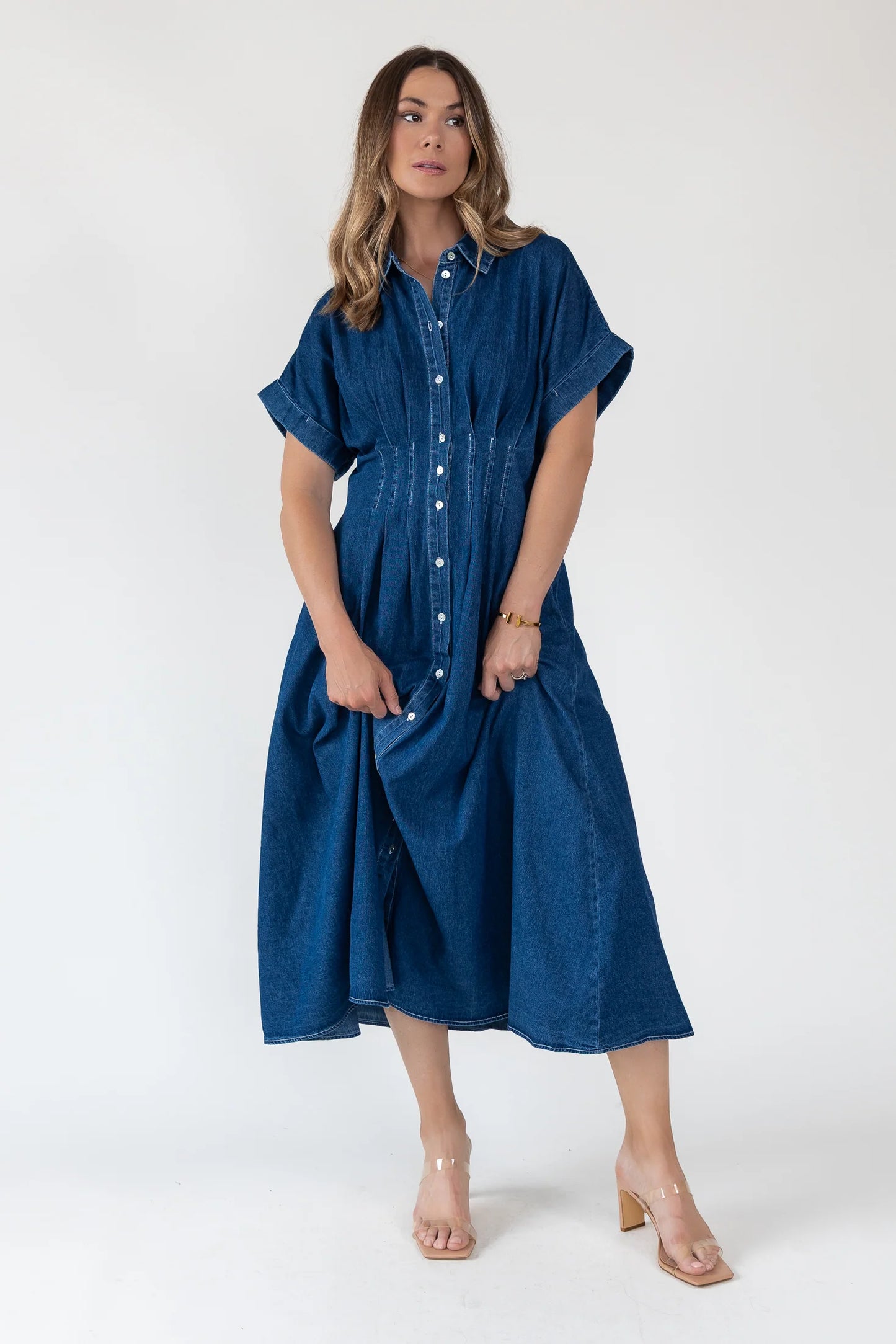 Tricia | Blue Denim Dress